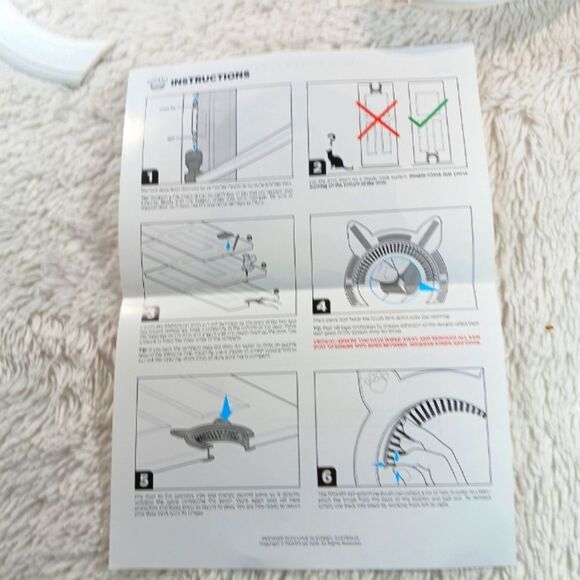 NWOT PAWSM Interior Cat Door with Removable Brush. - Picture 11 of 13